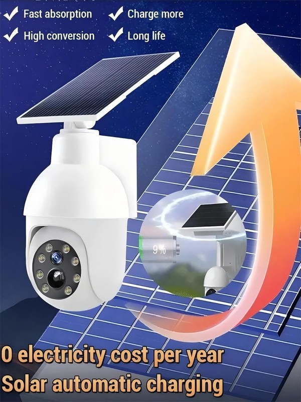 Solar Light Dummy CCTV Camera Outdoor Motion Sensor gallery