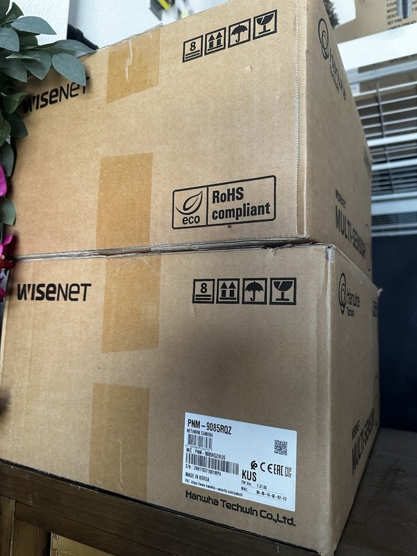 Hanwha Wisenet PNM-9085RQZ 20MP IR Outdoor Network IP Multi-Sensor PTRZ Camera gallery