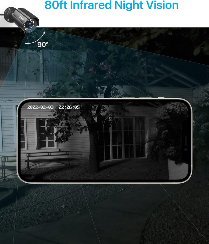 1080P CCTV Camera Outdoor Indoor Hybrid 4 in 1 HD TVI/CVI/AHD/CVBS Home Security gallery