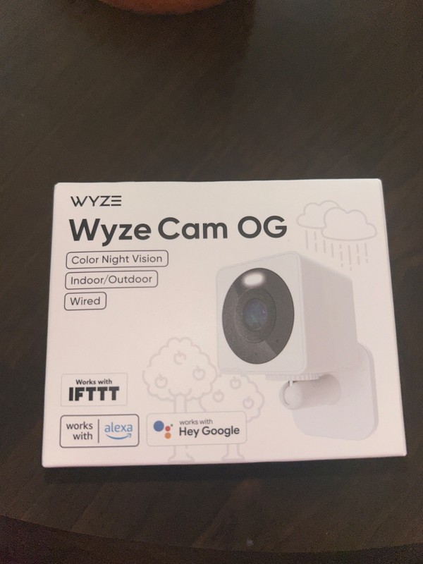Wyze Cam OG Indoor/Outdoor 1080p Wi-Fi Smart Home Security Camera NEW IN BOX !
