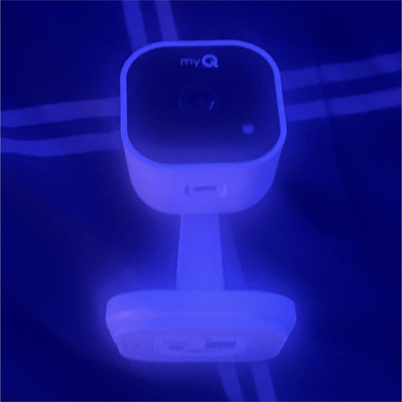 myQ Indoor Wi-Fi Surveillance Camera 1080p Night Vision myQ App Compatible