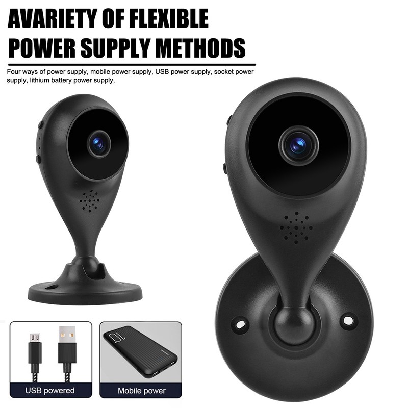 Indoor Outdoor WiFi Camera 1080P Manual Pan Night Vision USB US gallery