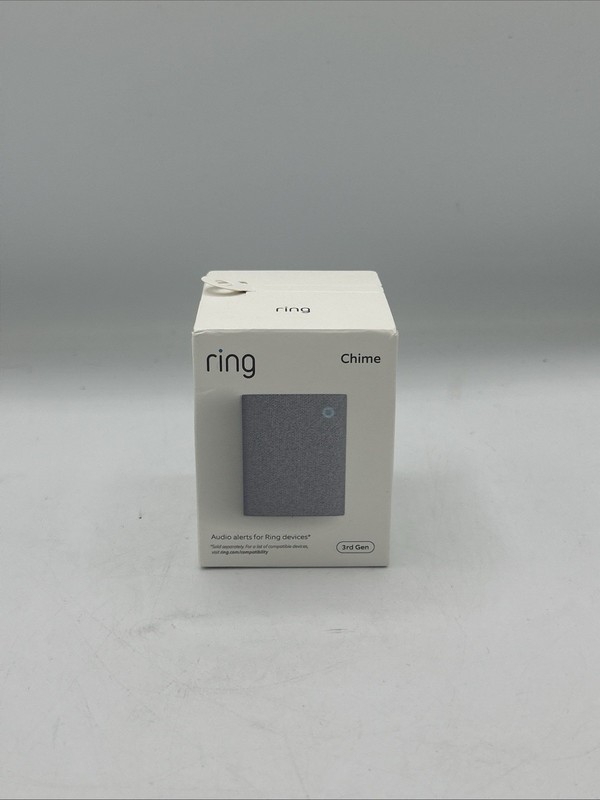 Ring Chime 3rd Gen Enhanced Audio Real-Time Alerts Home Security Brand New