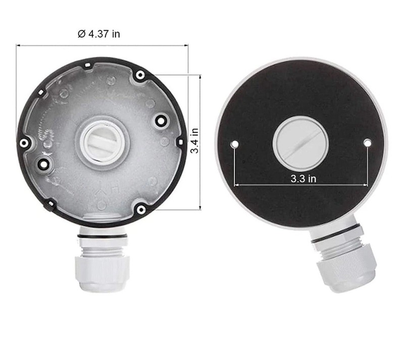 DS-1280ZJ-DM18 CB110 Conduit Base/Junction Box for Hik Compatible Dome Camera gallery