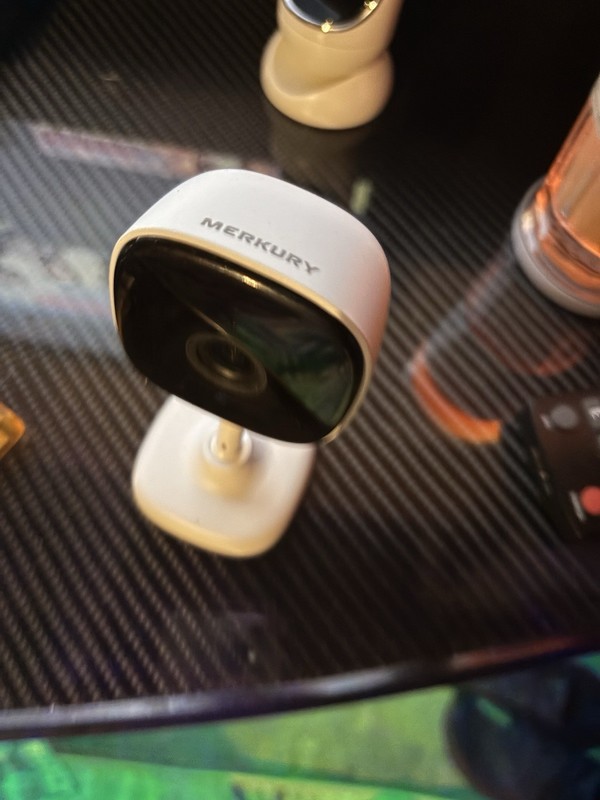 MERKURY SMART WI-FI CAMERA HD 1080P WITH NIGHT VISION 2 WAY AUDIO LIVE VIDEO