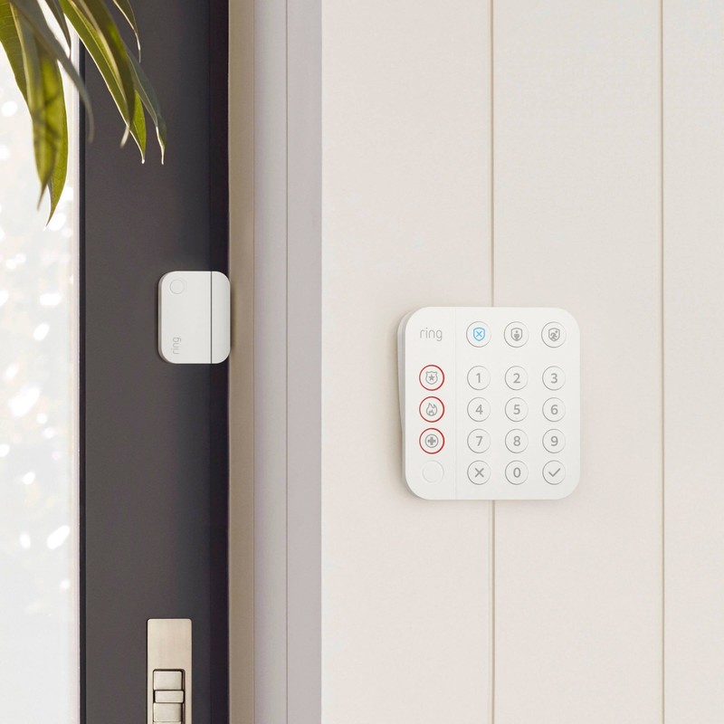 Ring - Alarm Security Kit 9-Piece (2nd Gen) - White gallery