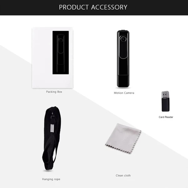 Mini Body Camera HD 1080P Portable Video Recorder Security Pocket Cam USB gallery