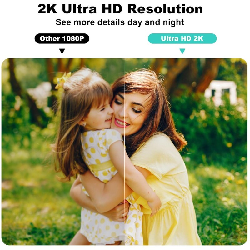 Full-Color Night Vision Cameras, 100% Wire-Free Installation