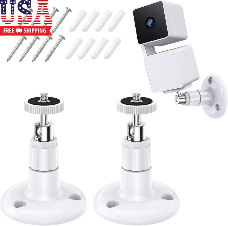 Wall Mount Compatible with Wyze Cam Pan V3 & Wyze Cam V4/V3 & Wyze Cam Outdoor/I