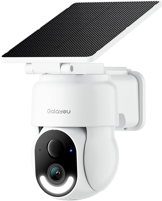 Solar Camera Outdoor Wireless - 2.4 Ghz Wi-Fi Battery Powered Cameras for Home S gallery