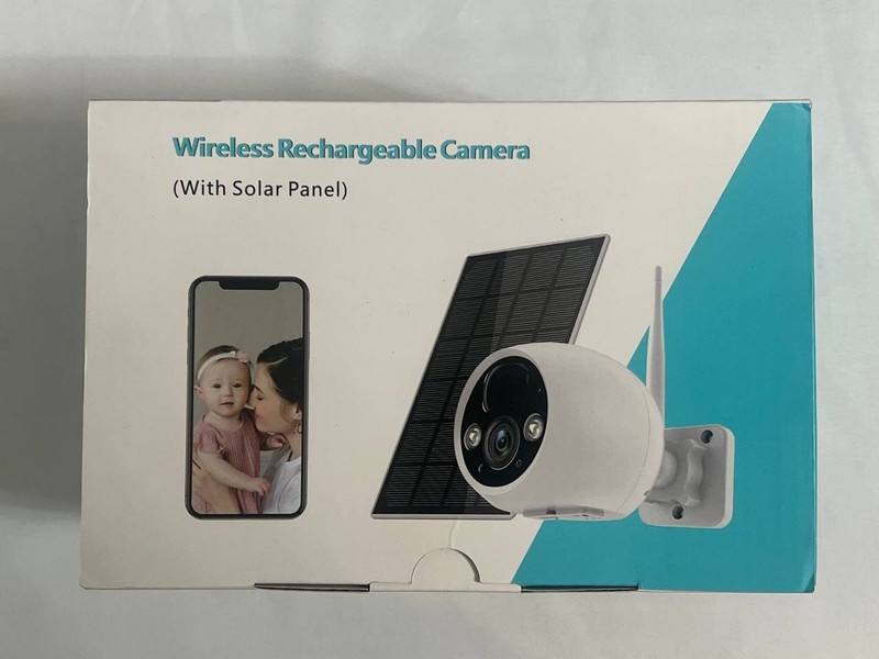 Solar Panel Security Camera Motion Detect WiFi Wireless Night Vision Waterproof gallery