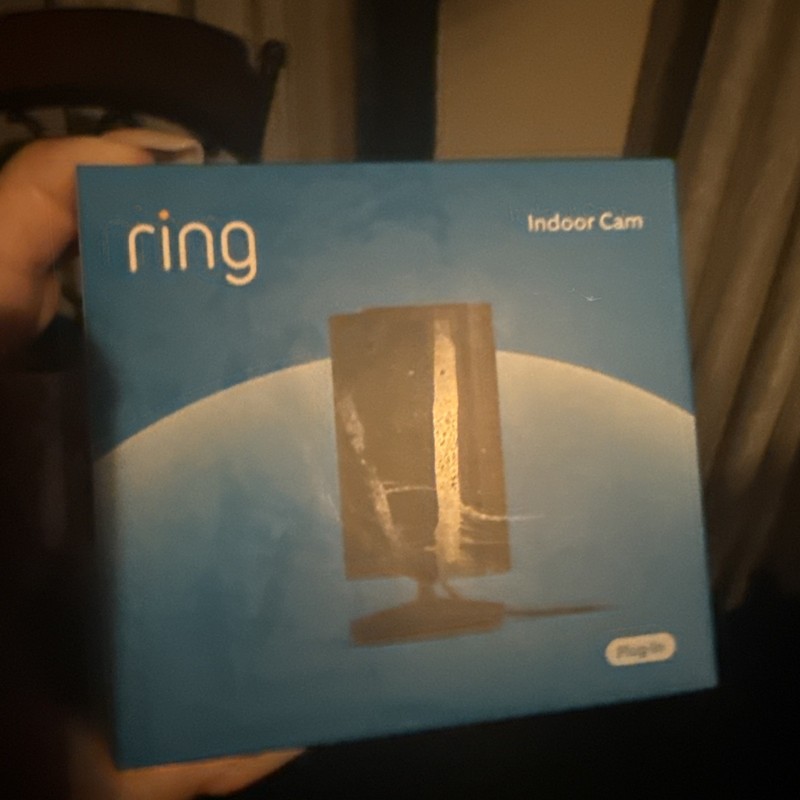 Ring Indoor Cam (2nd Gen) Wired 1080p Security Camera with Privacy Cover – Black
