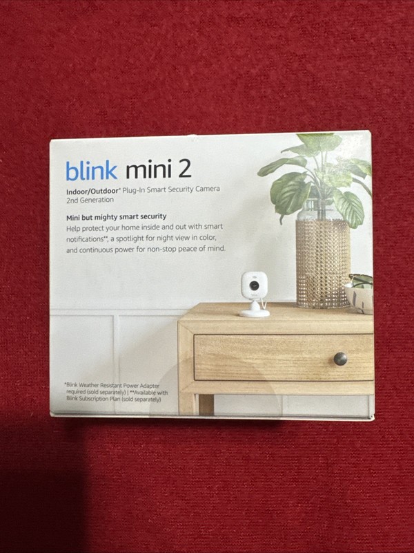 Blink Mini 2 Indoor and Outdoor Plug-in smart security camera HD Night 1 Camera gallery
