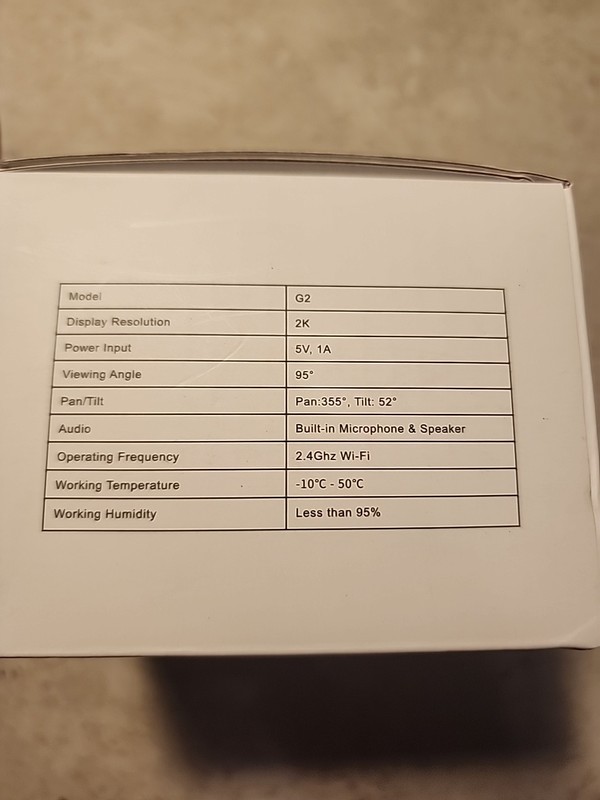 Galayou G2 2K Home Security Indoor Cameras gallery