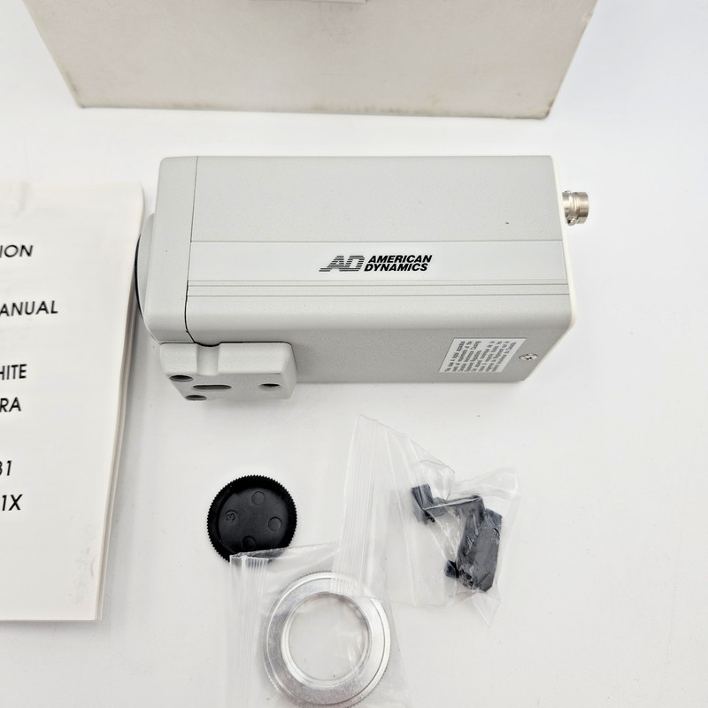 American Dynamics ADC531 B&W 1/3" CCD Analog Box Security Camera New Open Box gallery