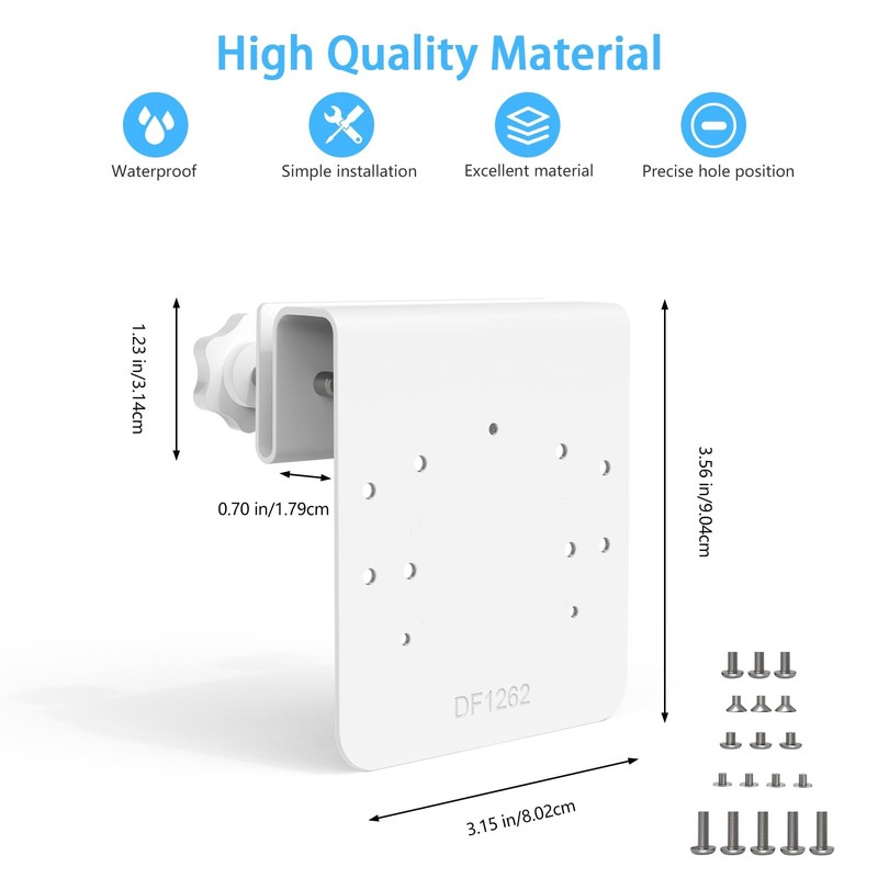 Koroao Gutter Mount Bracket Compatible with eufy Security eufyCam C37/C31 Cam... gallery