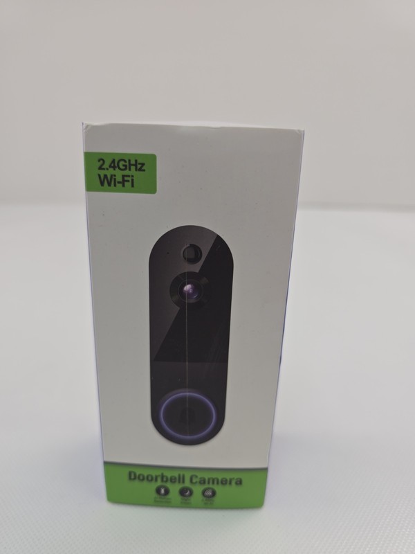 Camtro T52 Wireless Video Doorbell Camera Linen AI Human Detection Night Vision