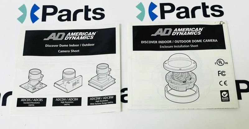 AMERICAN DYNAMICS ADCDH0922TP Mini Dome Camera gallery