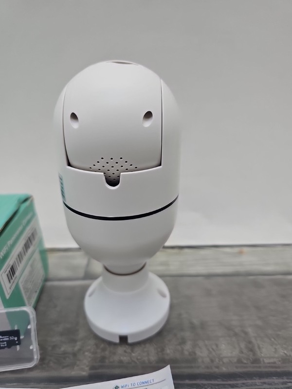 Wifi Panorama Camera w/Remote Viewing • 360° • 2-Way Audio • Memory Card [48] gallery