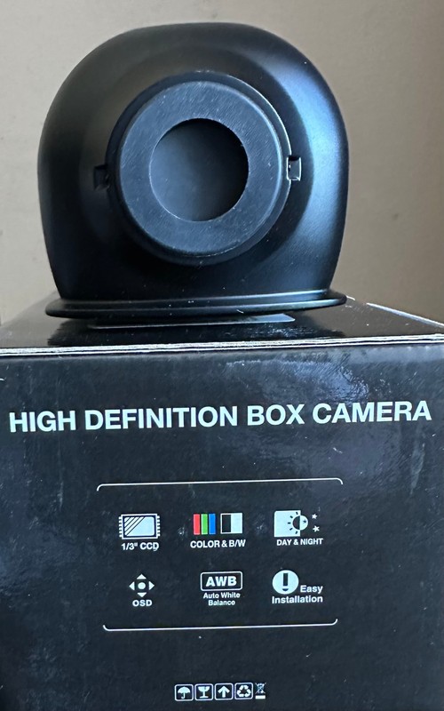 CCTV AHD-BX3 NTSC High Definition Box 1/3" CCD Color B&W Pro Video Camera gallery