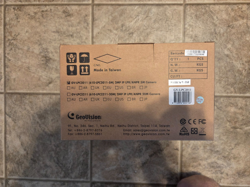 GEOVISION SECURITY CAMERA 2MP SUPER LOW LUX WDR IR IP67 IK10 GV-LPC2011 gallery