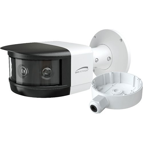 Speco O8FBMS1 Flexible Intensifier 8MP Panoramic Multi-Sensor IP Camera White