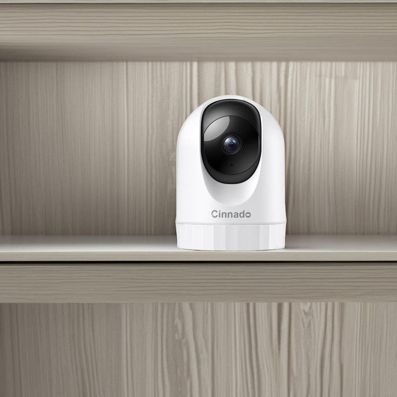 Security Camera Indoor-2K 360° Wifi Cameras for Home Security，Pet/Dog/Baby Camer gallery