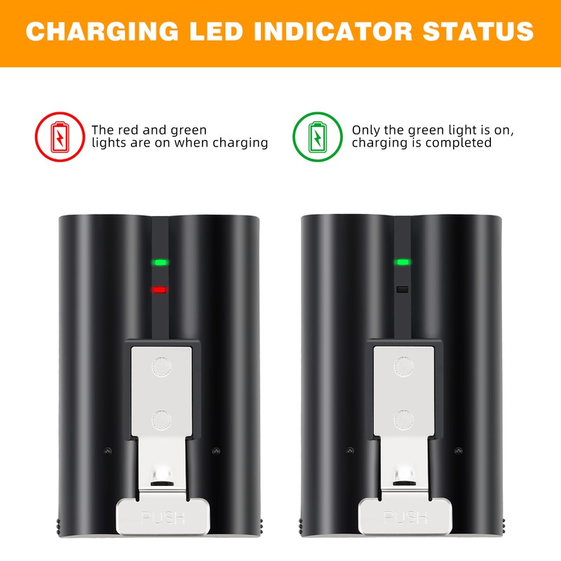 2 x Genuine Rechargeable Battery V4 Ring Video DoorBell 2 3 4 3Plus Stick Up Cam gallery