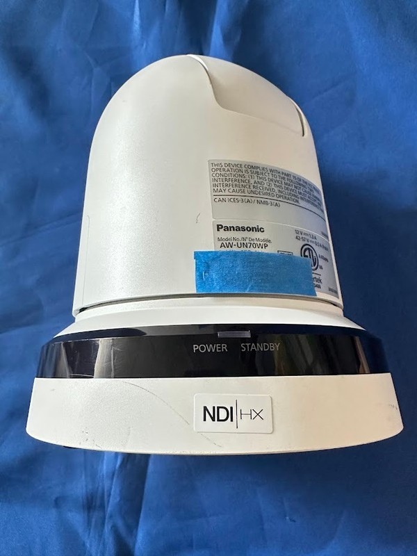 Panasonic AW-UN70WP 4K PTZ Camera White HDMI SDI Broadcast Conference Camera VGC gallery