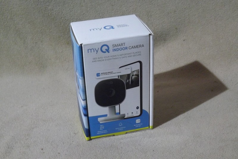 Chamberlain – myQ Smart Indoor Home Security Camera – White