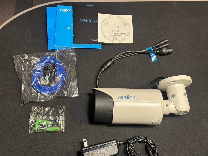 ReoLink RLC-411 Security Camera 5MP/4MP Super HD 2.4/5 GHz WiFi 4X Optical Zoom
