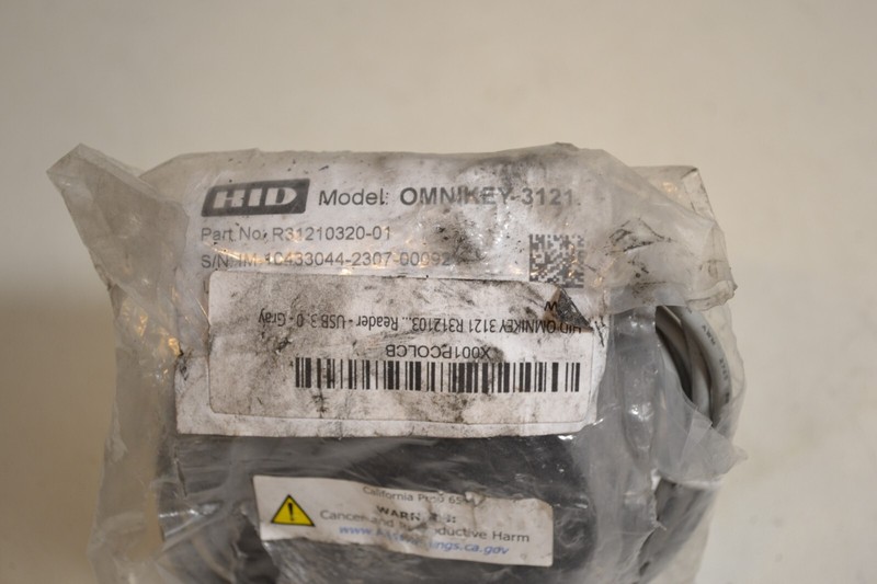 HID Omnikey 3121 R31210320-01 Smart Card Reader Grey USB gallery