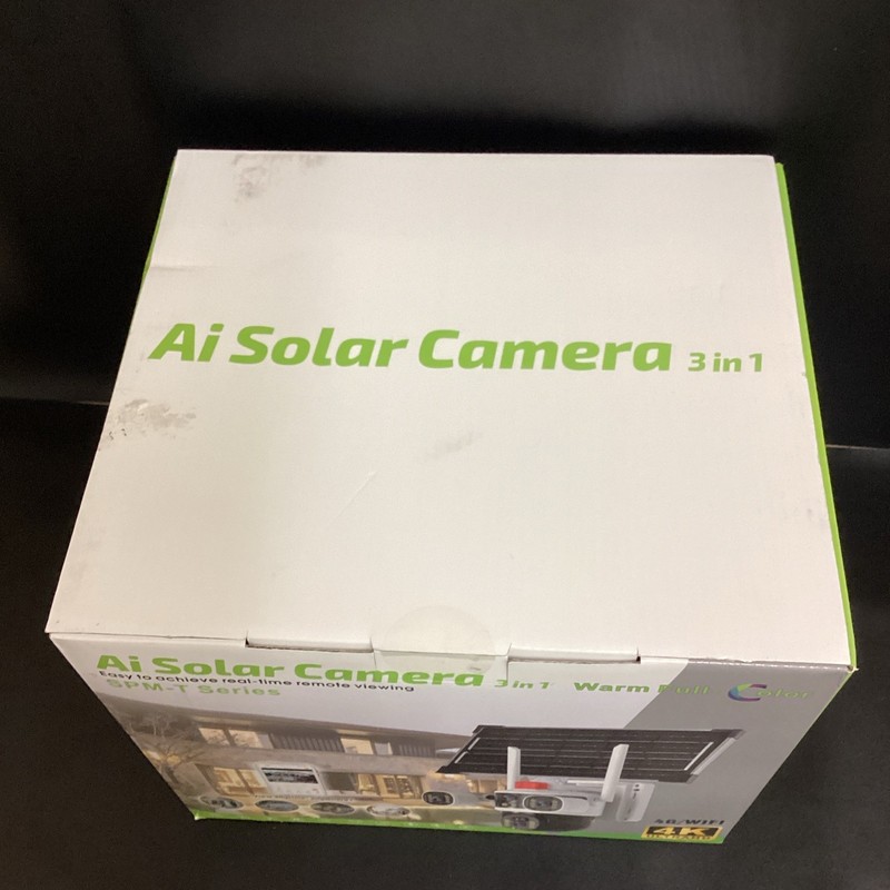 Ai Solar Camera 3 In 1 SPM-T Series Outdoor Security Camera 4K Ultra HD 4G Wifi gallery
