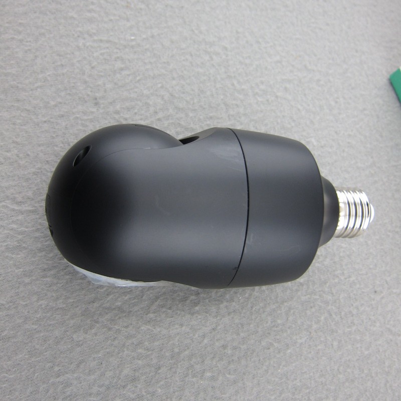 AlkiVision Wireless Lightbulb Camera 2k Full HD DP01 Black New Open Box gallery