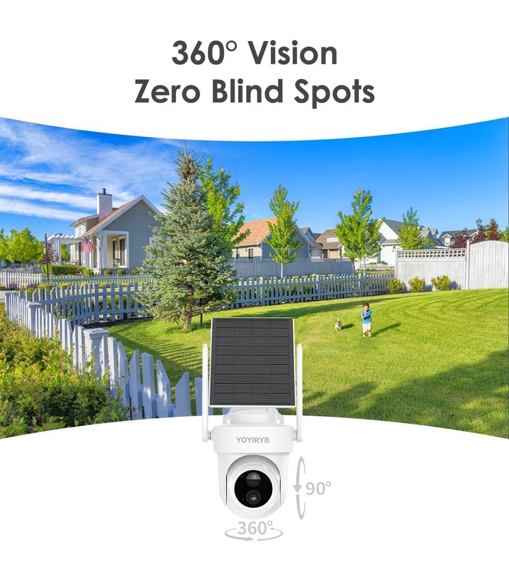 4K Security Cameras Wireless Outdoor, No Subscription, Works in -14°F Cold [2... gallery