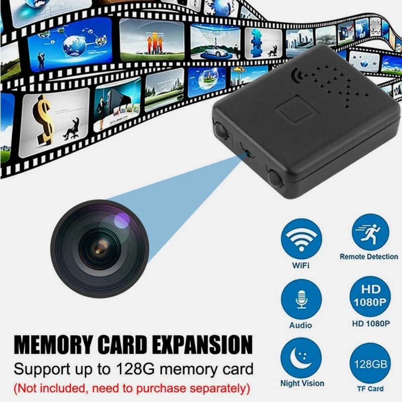 1080P Smart Mini WiFi Camera Wireless Home Security HD Night Vision Cam Battery gallery