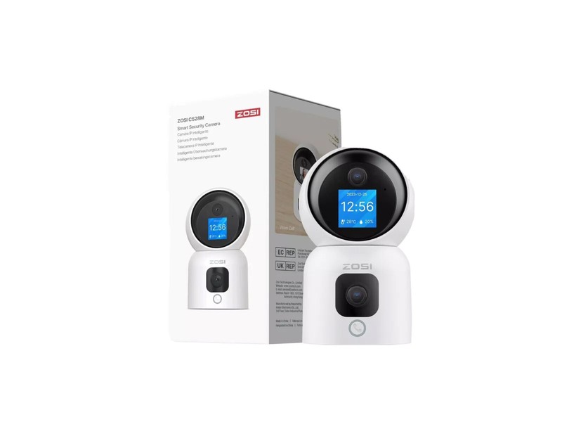 ZOSI 3MP/4MP 360° Swivel Wireless PTZ Indoor Camera 2-Way Audio Night Vision F16 gallery