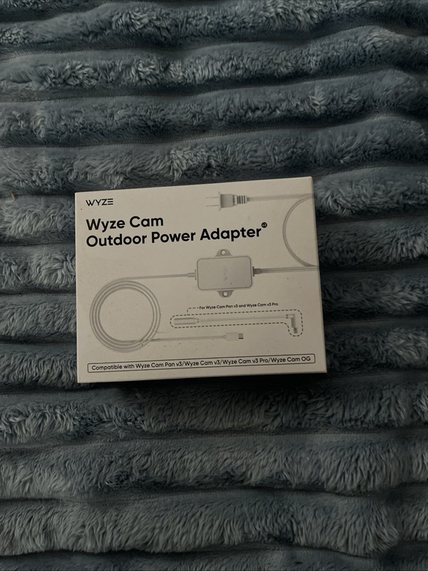 Wyze Camera Brand Outdoor Power Adapter New Sealed In Box