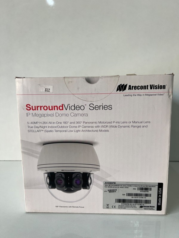 Arecont Vision AV5585PM SurroundVideo Series IP 5-40 MP h.264 Dome Camera gallery