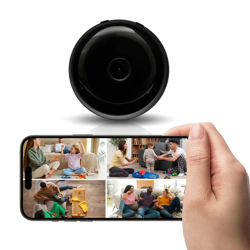 Shrandi Security Camera 1080P HD Small Camera with Motion Detection and Night V