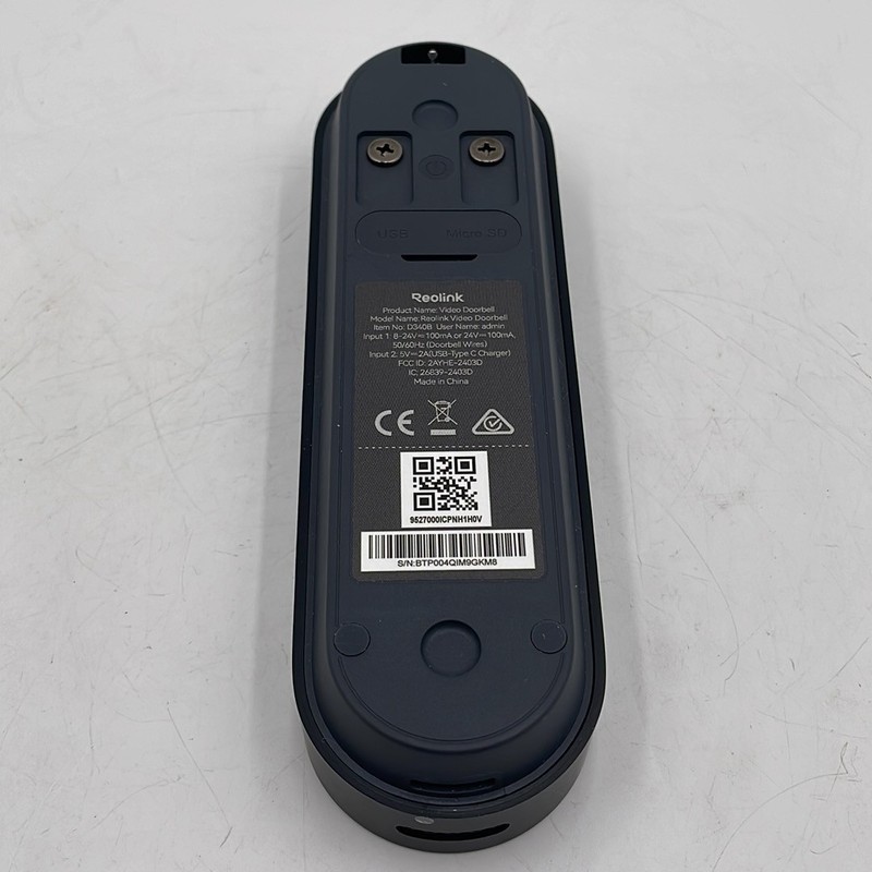 REOLINK 2K Battery Video Doorbell Camera, 2.4/5 GHz WiFi, Local Storage gallery