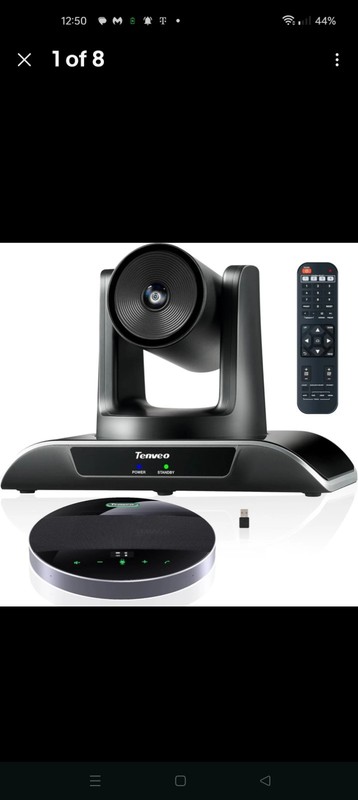 Tenveo 3X Zoom PTZ Video Conference Camera Bluetooth Mic Speaker USB 3.0 HDMI