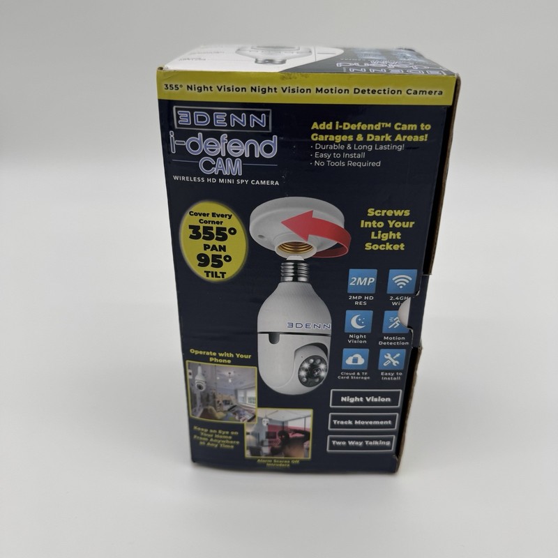 Light Socket Security Camera