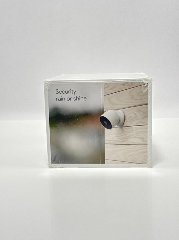 Google Nest Cam with Floodlight Outdoor Wired Security Camera White NEW gallery
