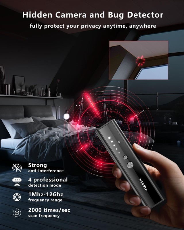 Detectors with Screen Display, Anti Finder, Bug Detector, GPS Tracker Detecto... gallery
