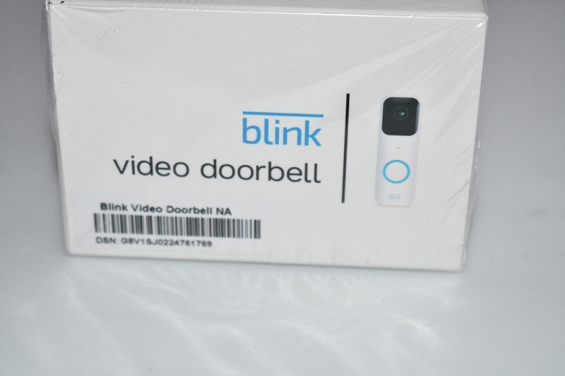 Blink Video Doorbell Two-way audio, HD video, motion and chime app alerts WHITE gallery