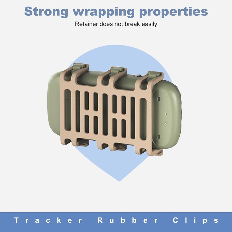 Rubber Clips for Tractive XL GPS Dog Tracker Holder Replacement Collar Mount gallery
