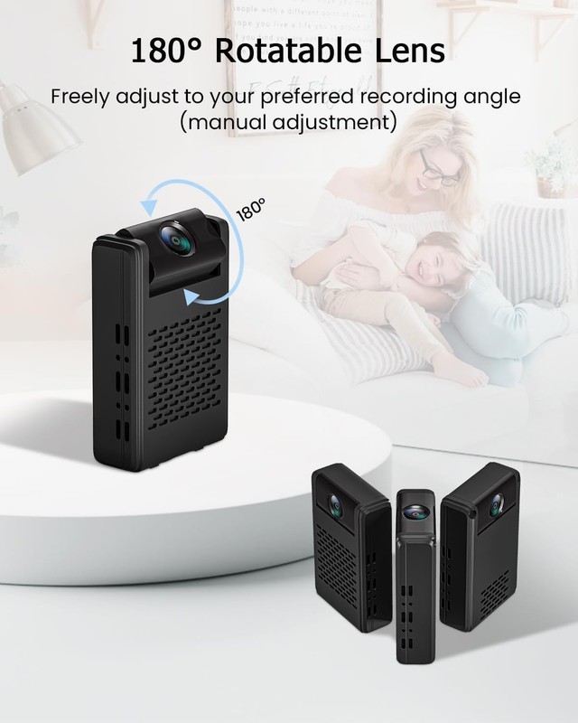 Mini Camara Espia Oculta 4K ULTRA HD Cámara Espía Inalámbrica Pequeña Oculta gallery