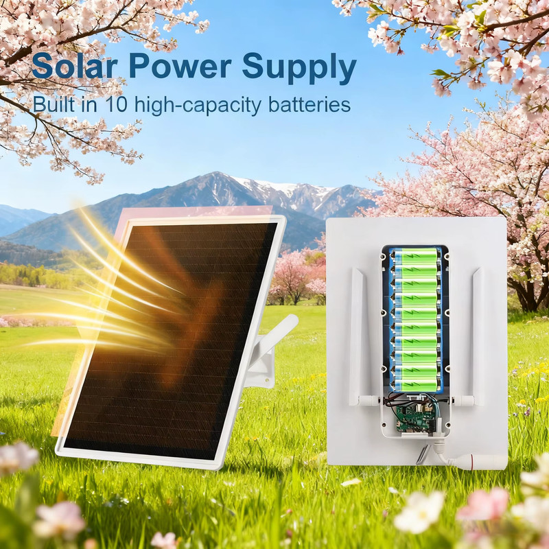 15W 4G SIM Card Solar Router With Solar Panel Built-in 20000mAH Battery Router 2 gallery
