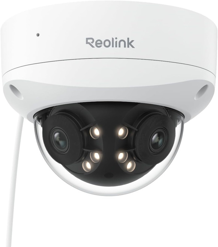 REOLINK 4K 8MP 180° Dual-Lens Poe IP Camera, IK10 Vandal-Proof, Person/Vehicle/A gallery